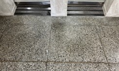 학교 러너매트 시공