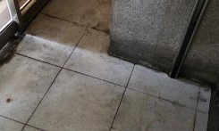 데코타일 박리 및 테라조 녹제거작…