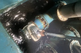 정수장 고압세척작업