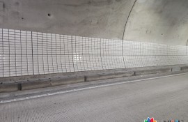 터널 벽면 및 노면 세척작업