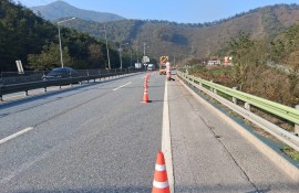 터널 벽면 및 노면 세척작업